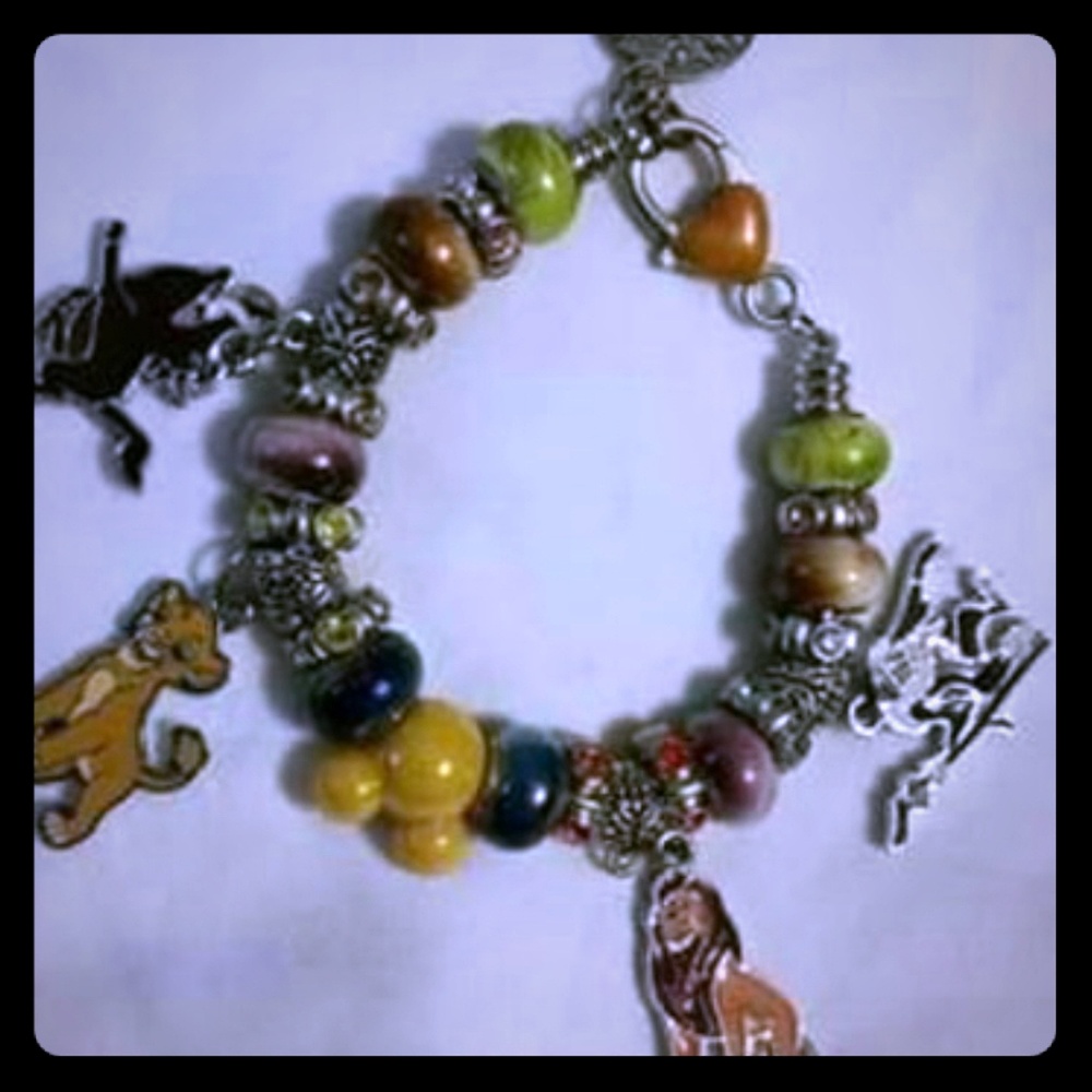 Lion King Disney Movie Unique Charm Bracelet